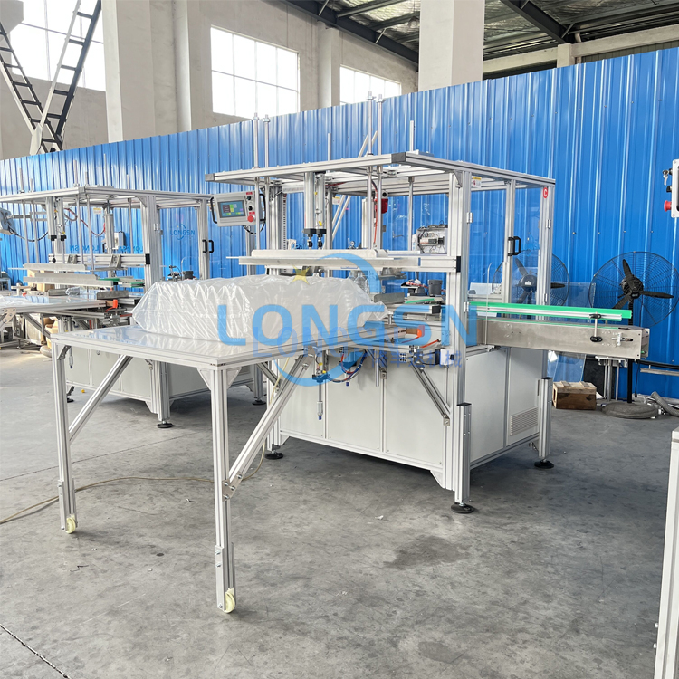 evcil hayvan şişesi torbalama makinesi