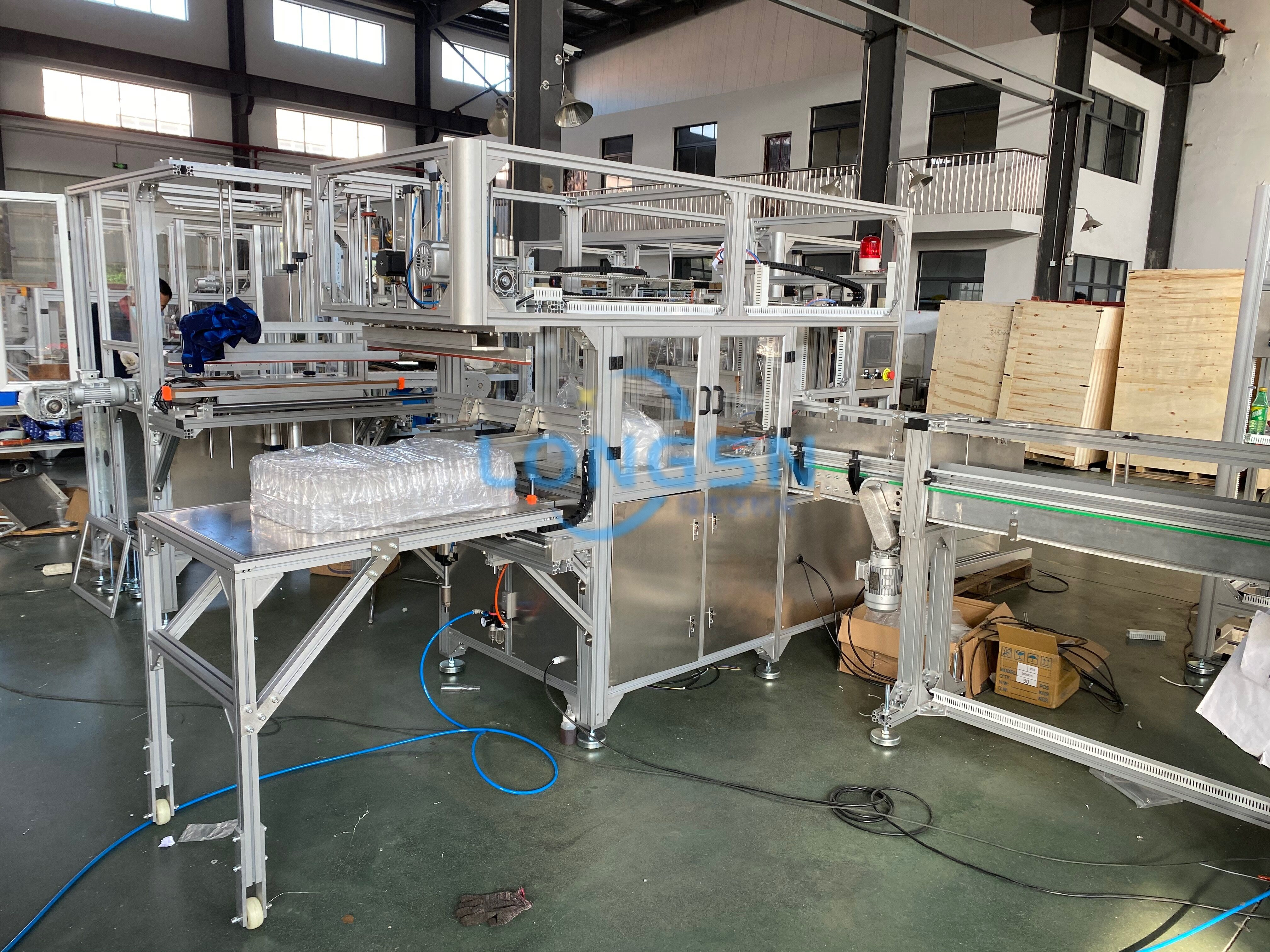 boş şişe torbalama makinesi