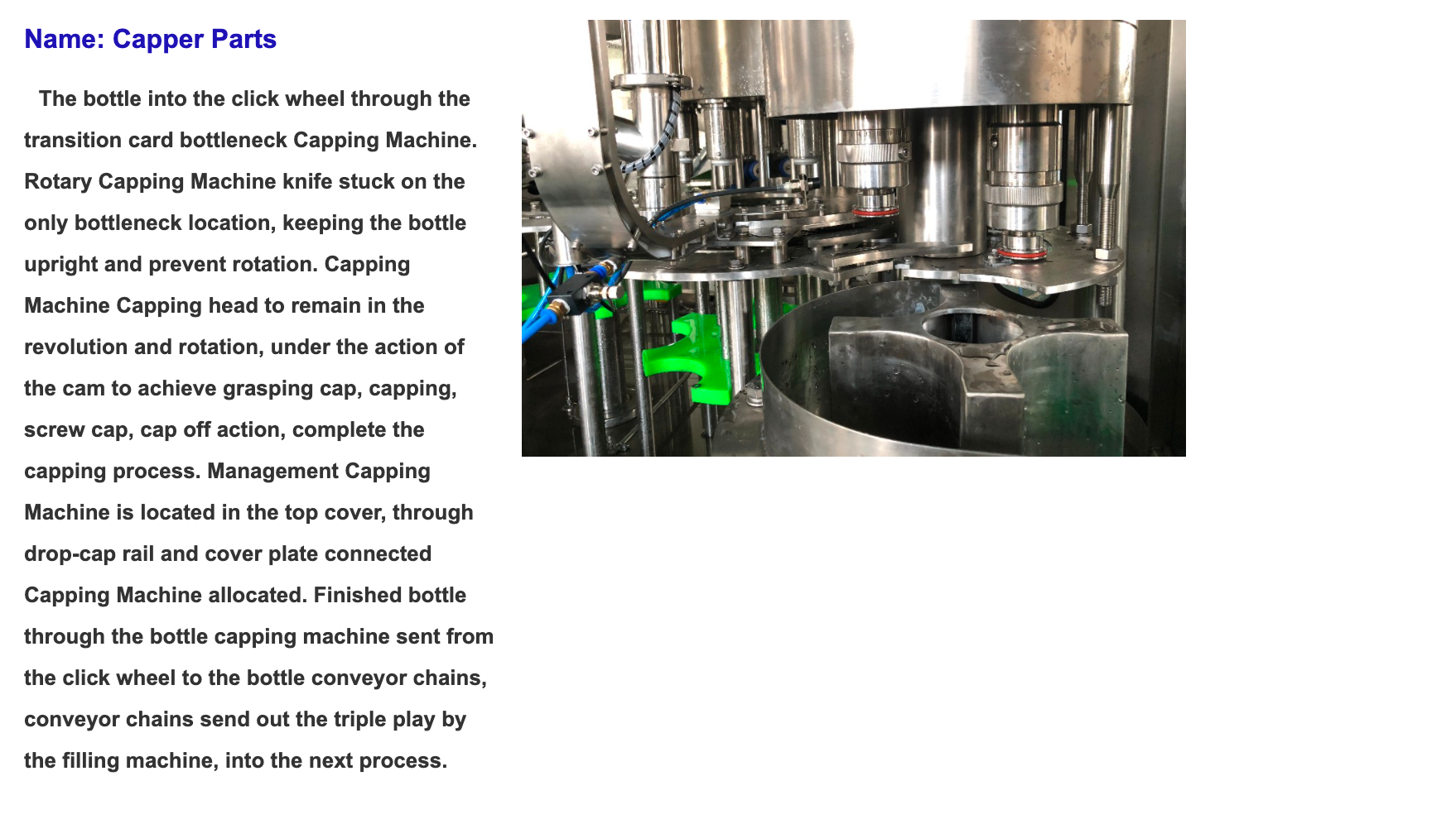 karbonatlı dolum makinesi