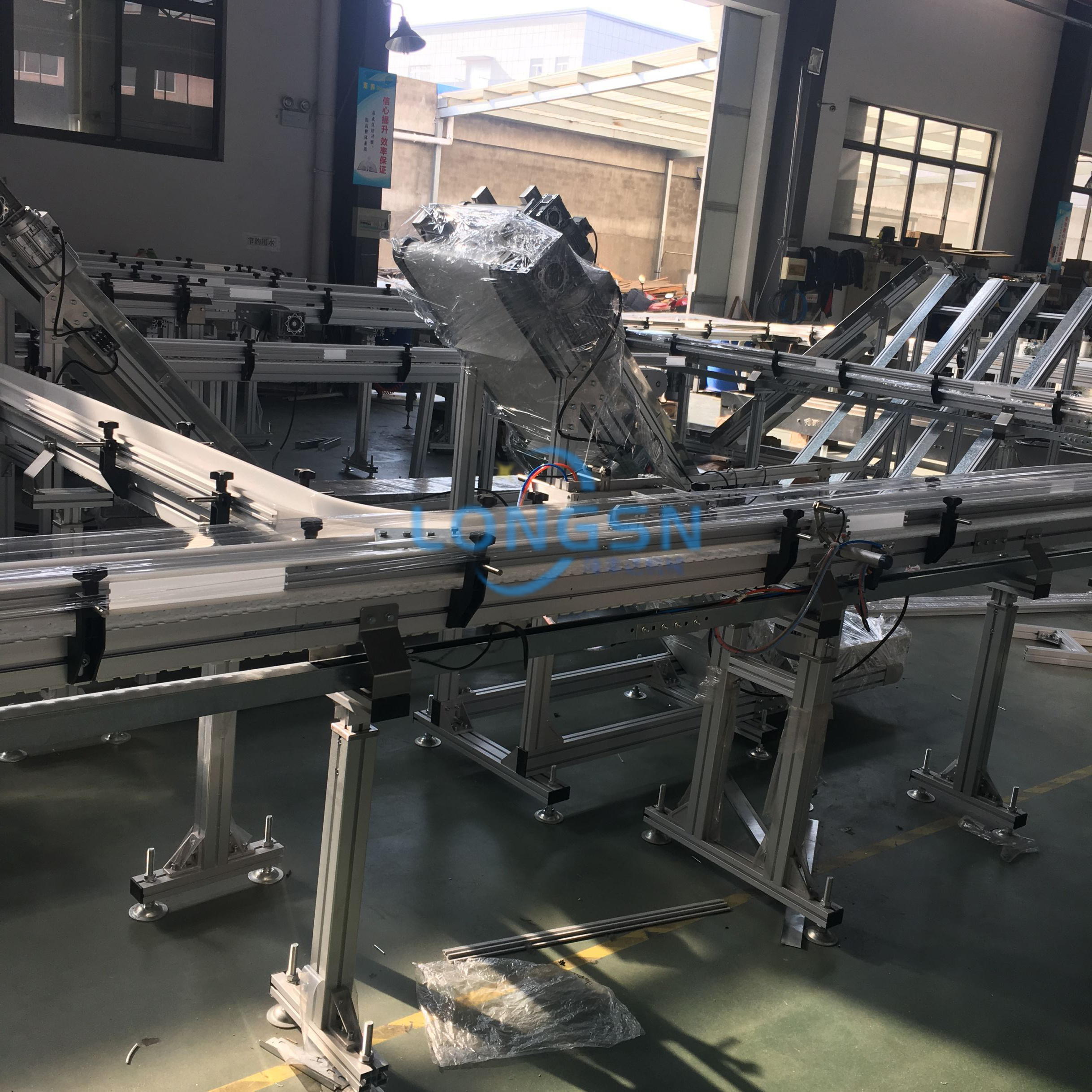 şişe konvey&ouml;r sistemi