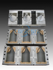 Tek çift istasyonlu plastik 1L 2L 3L 5L 10L Jerry Makine Yapabilir PP PE Şişe Ekstrüzyonlu Darbe Kalp Makinesi