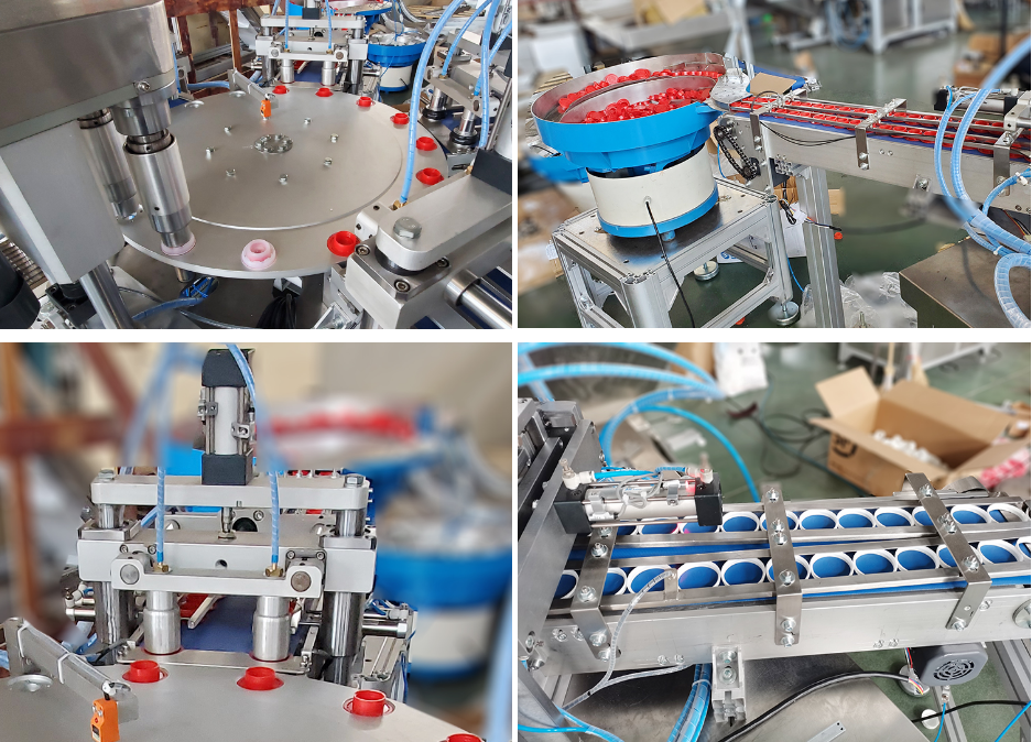 Kapak montaj makinesi